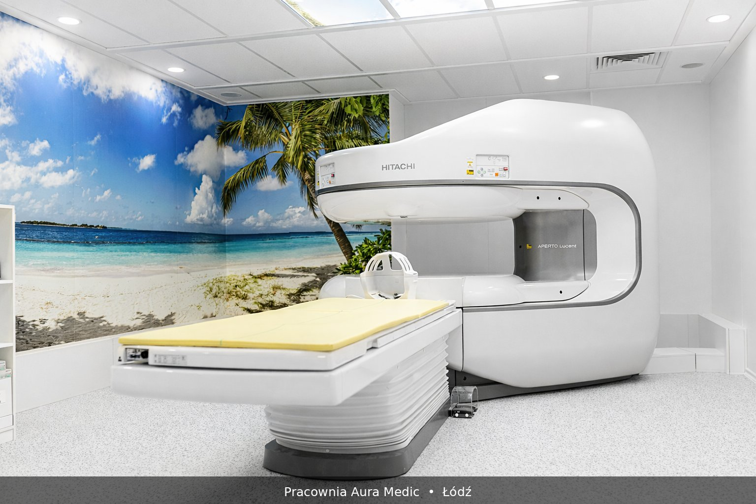 Otwarty rezonans magnetyczny Hitachi Aperto Lucent – Aura Medic Łódź